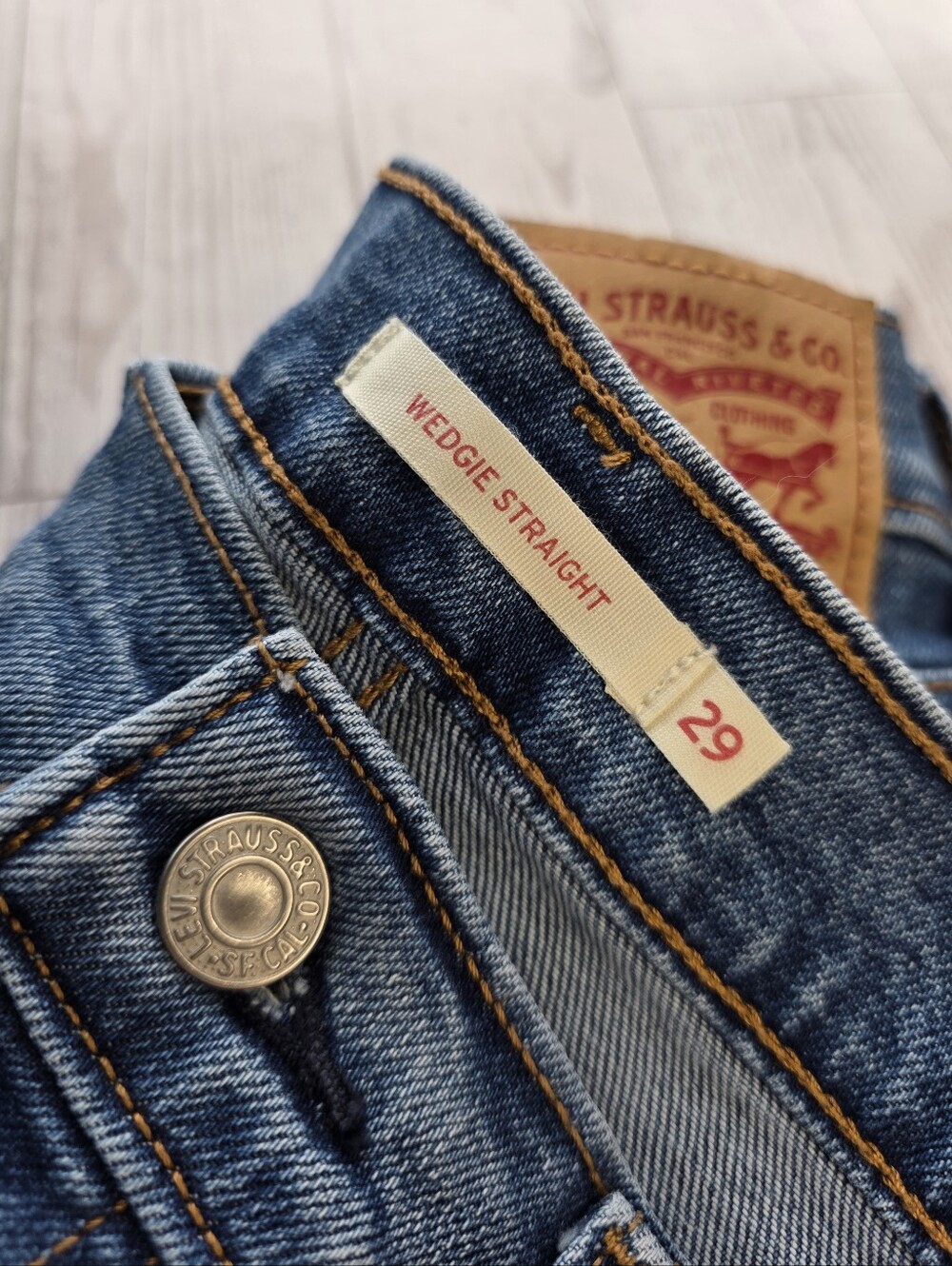Levi's Jeans Wedgie Straight Size 29 - Picture 3 of 10